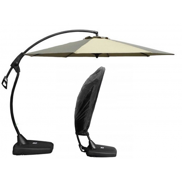 Parasol ogrodowy duży 350 cm średnicy + pokrowiec