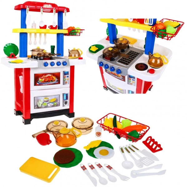Kuchnia dla dziecka zabawka edukacyjna interaktywna