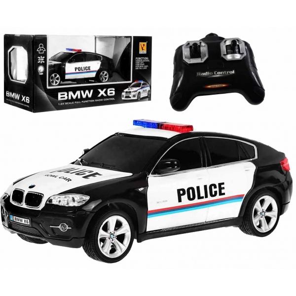 1:24 BMW X6 zdalnie sterowana POLICJA