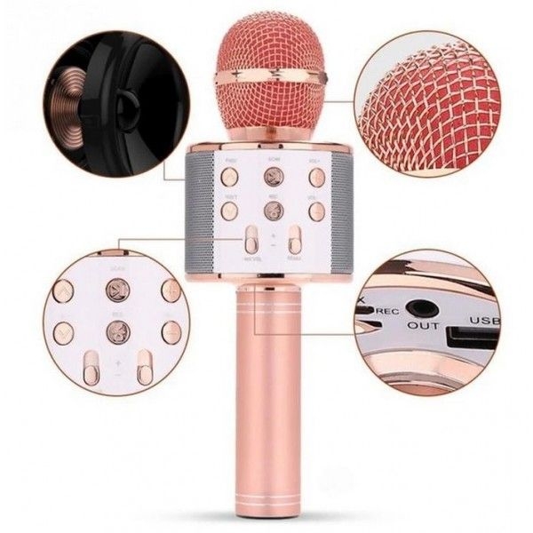 Mikrofon dla dzieci karaoke nagrywanie odtwarzanie