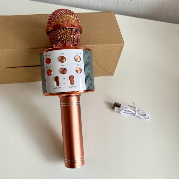 Mikrofon dla dzieci karaoke nagrywanie odtwarzanie