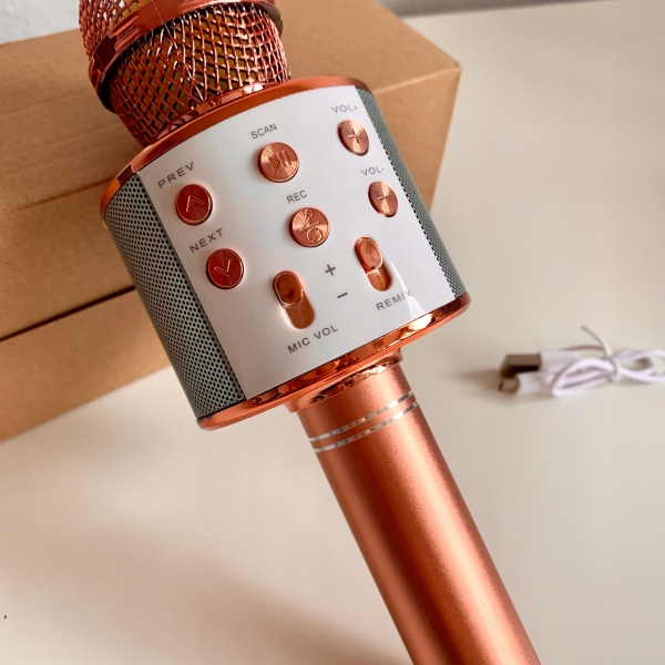 Mikrofon dla dzieci karaoke nagrywanie odtwarzanie