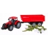 Traktor z naczepą zabawka dla małego farmera