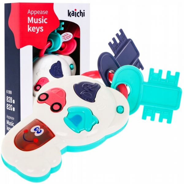 Interaktywne Klucze zabawka edukacyjna z dźwiękami