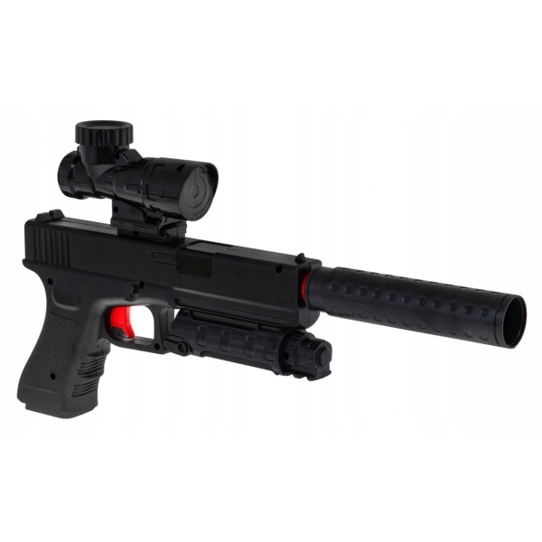 Pistolet na kulki żelowe + naboje 1000szt
