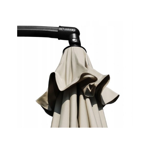 Parasol ogrodowy duży 350 cm średnicy + pokrowiec