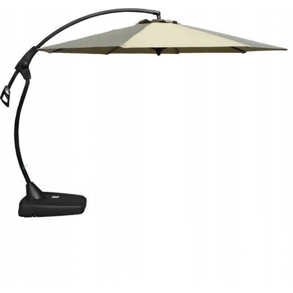 Parasol ogrodowy duży 350 cm średnicy + pokrowiec