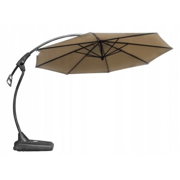 Parasol ogrodowy duży 350 cm średnicy + pokrowiec