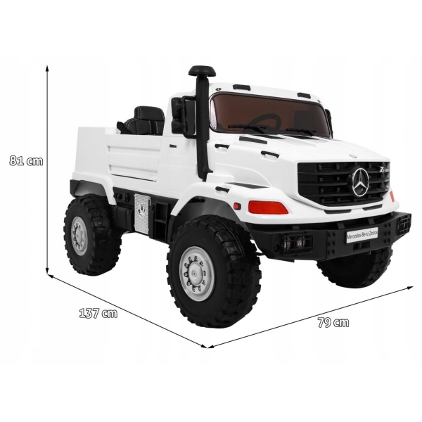 Auto na akumulator Mercedes-Benz Zetros 2x60W