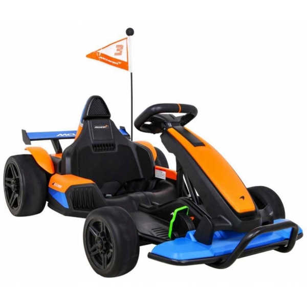 Gokart na akumulator McLaren Drift 2x150W 24V10Ah