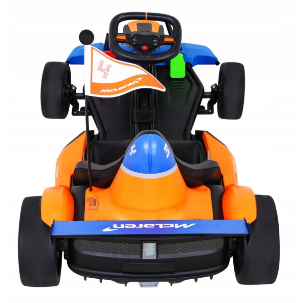 Gokart na akumulator McLaren Drift 2x150W 24V10Ah