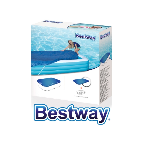 Pokrywa na basen dmuchany 262x175x51 cm Bestway