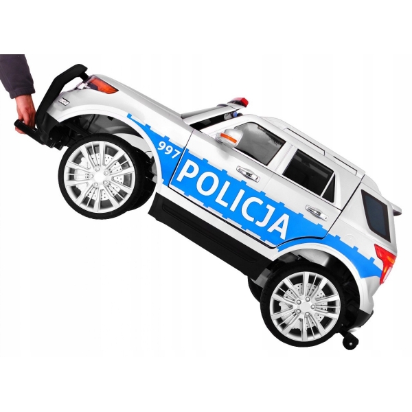 Auto na akumulator SUV Polska Policja lakierowany