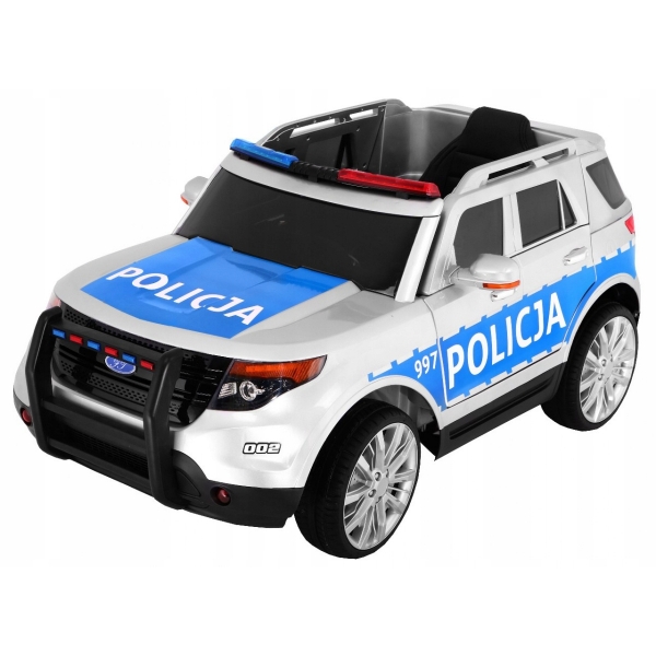 Auto na akumulator SUV Polska Policja lakierowany