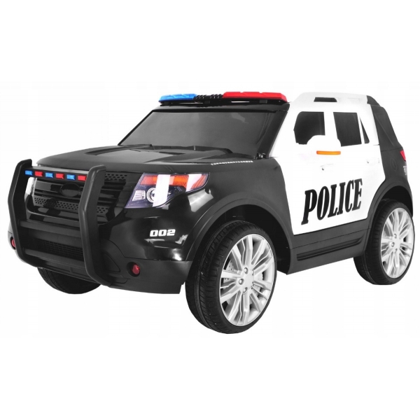 Auto na akumulator SUV Police 2x45W Megafon Syrena