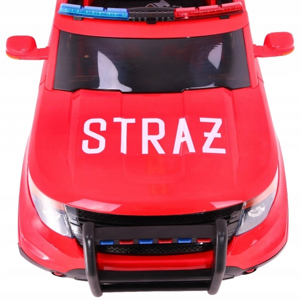 Auto na akumulator SUV Polska Straż Pożarna