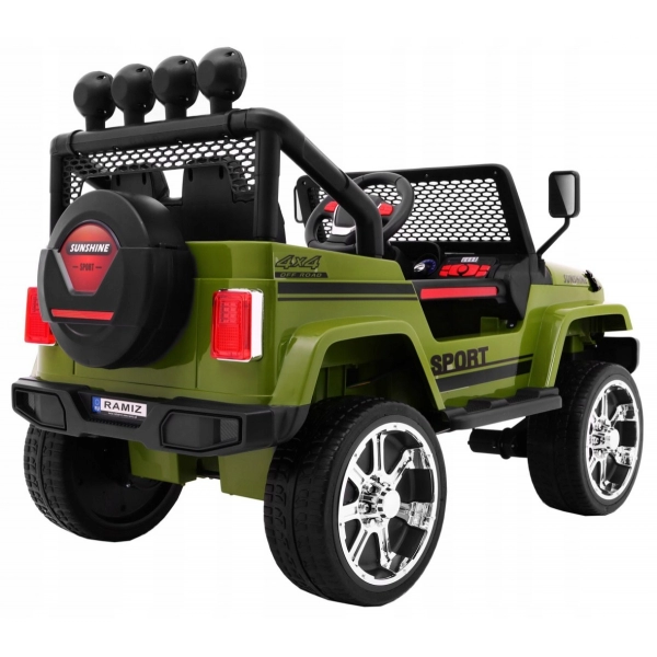 Auto na akumulator pojazd Raptor 10Ah 4x45W pilot