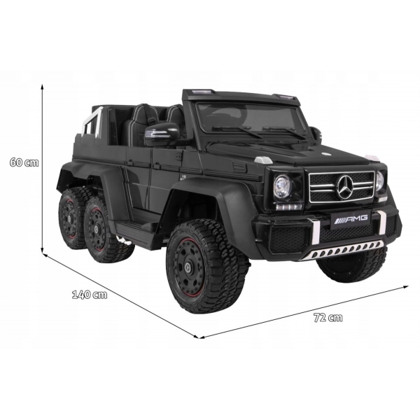 Auto na akumulator pojazd Mercedes 6 silników 45W