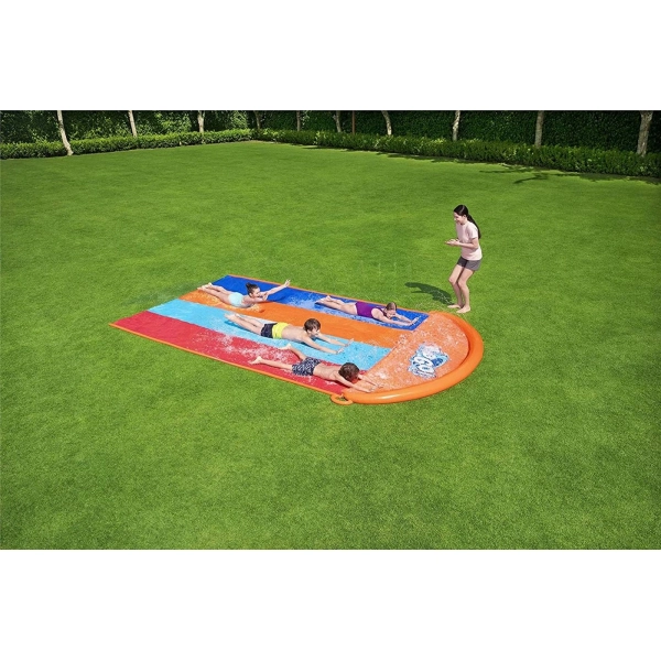 Ślizg Poczwórny H2O GO Speed Ramp 488cm BESTWAY
