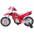 Motor na akumulator Motocross czerwony