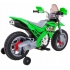 Motor na akumulator Motocross zielony