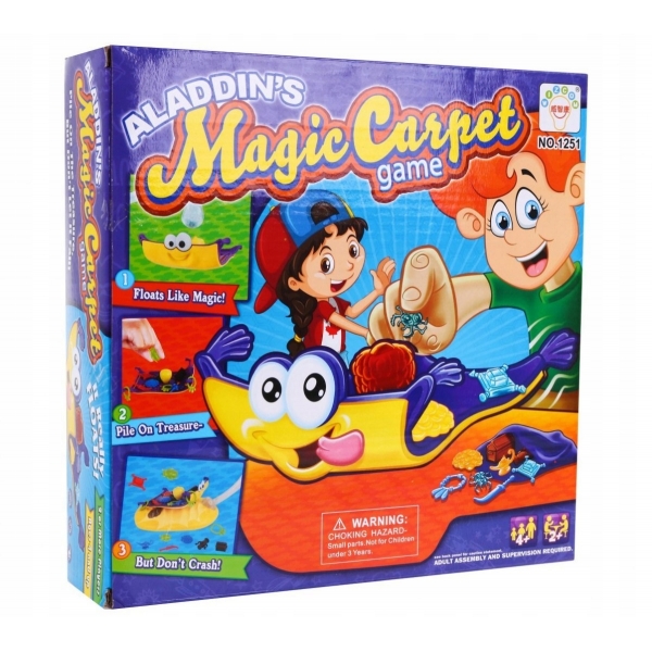 Gra zręcznościowa MAGICZNY LATAJĄCY DYWAN + skarby