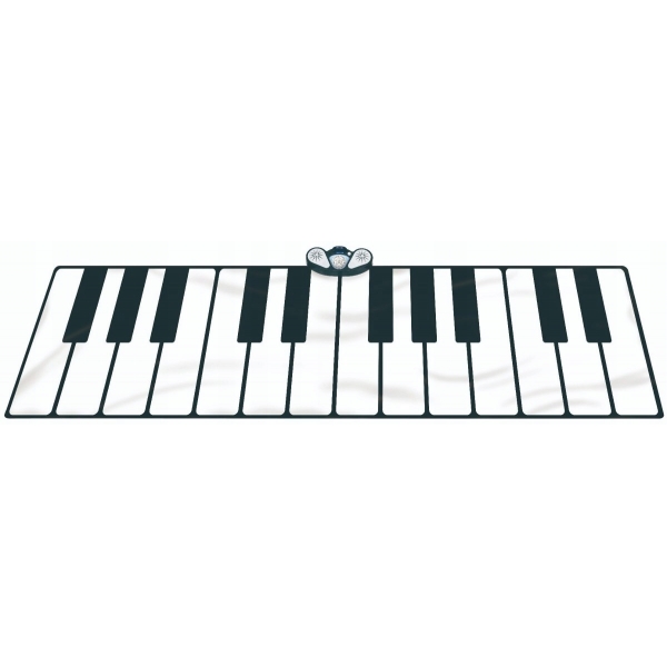 Mata Muzyczna duży keyboard 260x74 cm bezpieczny