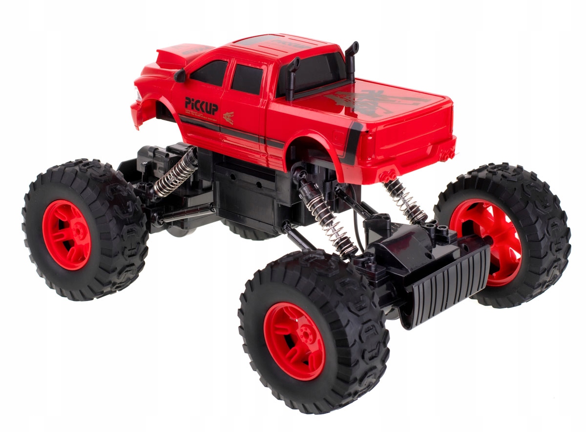 Samochód RC Rock Crawler 4WD czerwony 2.4GHz