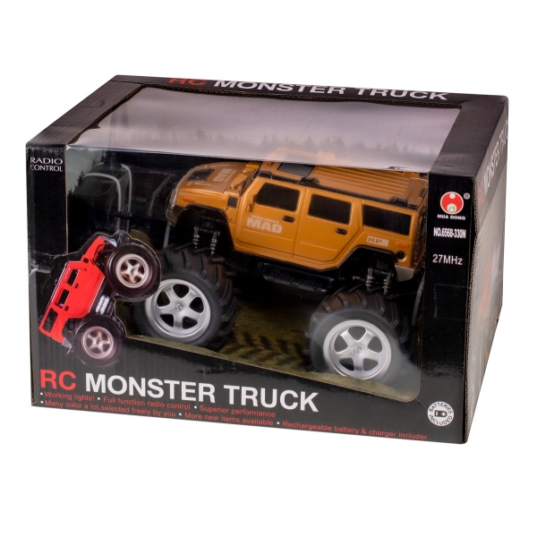 Samochód RC 6568-330N Monster Truck złoty