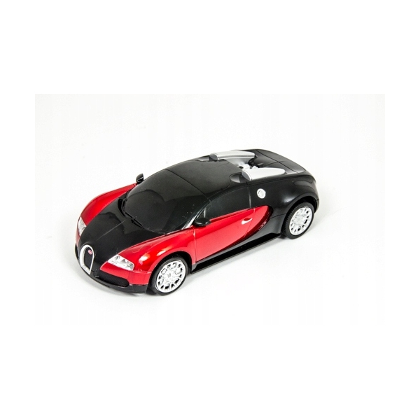 Samochód RC Bugatti Veyron licencja 1:24 czerwony