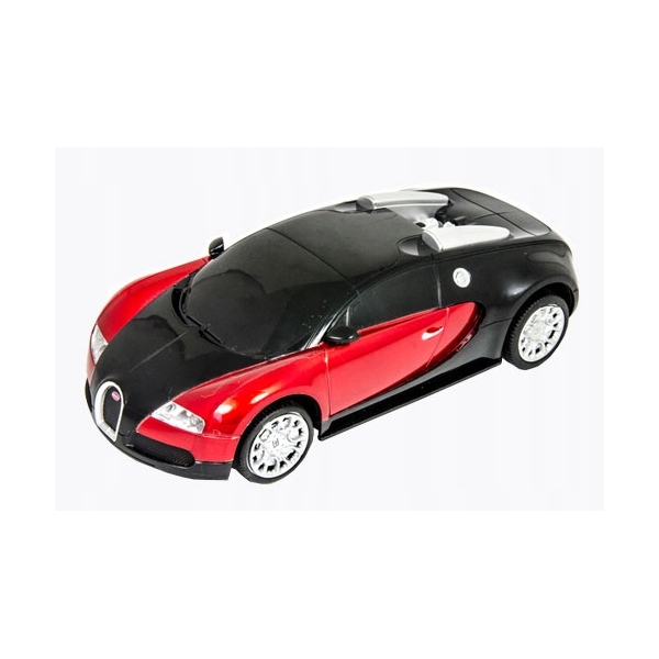 Samochód RC Bugatti Veyron licencja 1:24 czerwony