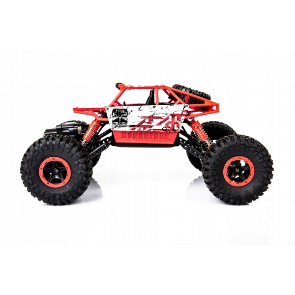 Samochód RC Rock Crawler HB 2,4GHz 1:18 czerwony