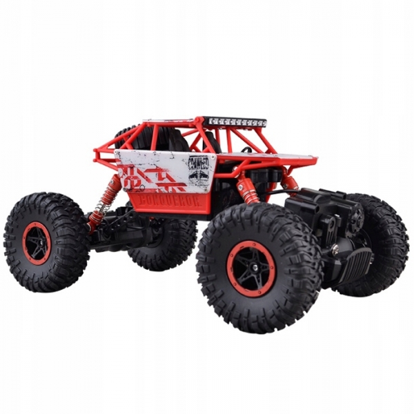 Samochód RC Rock Crawler HB 2,4GHz 1:18 czerwony