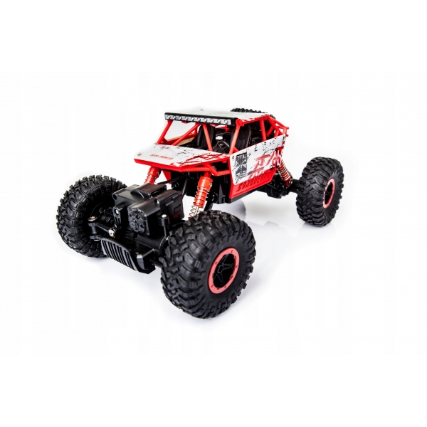 Samochód RC Rock Crawler HB 2,4GHz 1:18 czerwony