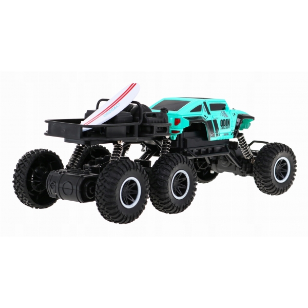 Auto Crawler w skali 1:18 2,4G Niebieski