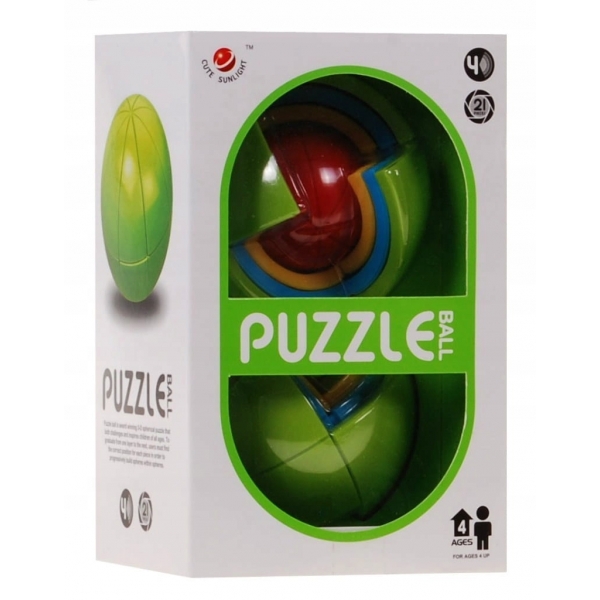 Gra edukacyjna zręcznościowa Puzzle Kula 3D