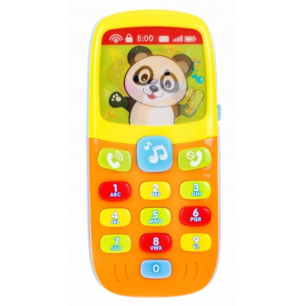 Interaktywny muzyczny telefon dla dziecka