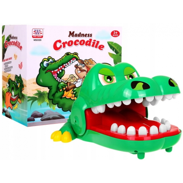 Gra zręcznościowa Krokodyl u dentysty Chory ząbek