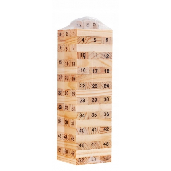 Jenga Classic Gra Zręcznościowa drewniane klocki