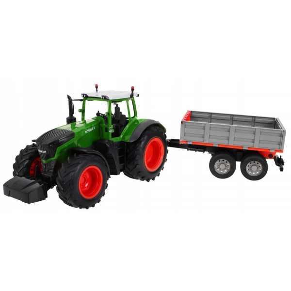 1:16 Traktor zdalnie sterowany + przyczepa 2.4GHz