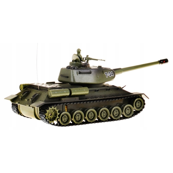 1:25 Bitwa Czołgów Tiger Vs T-34 zdalnie sterowane