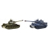 1:25 Bitwa Czołgów Tiger Vs T-34 zdalnie sterowane
